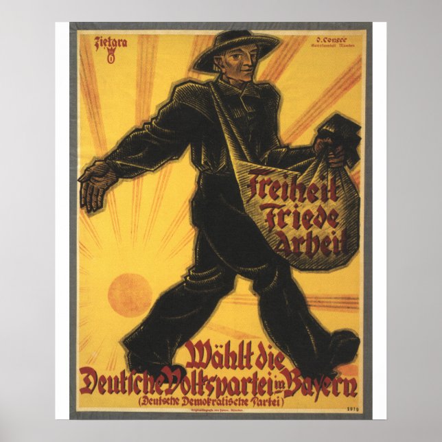 Freedom Propaganda Poster (Front)