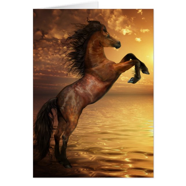Freedom Rearing Wild Horse (Front)