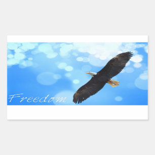 Freedom Rectangular Sticker