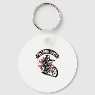 FreeDom Rider Biker Key Ring