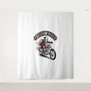 FreeDom Rider Biker Tapestry