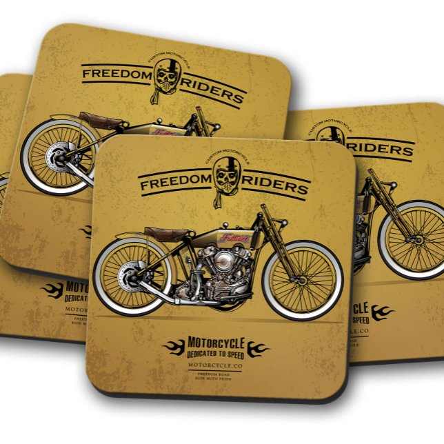 Freedom Rider Motorcycle Coaster | Coaster Set (Creator Uploaded)
