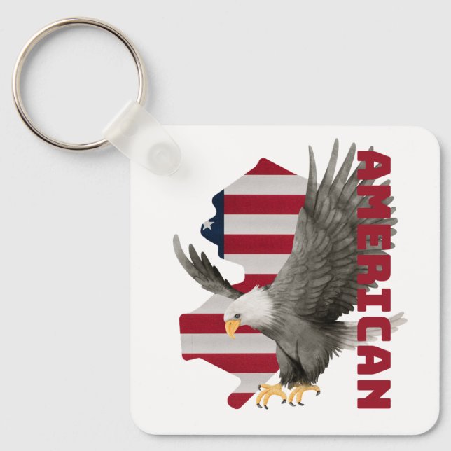 Freedom Ring Key Ring (Front)