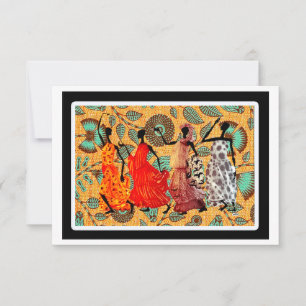 Freedom Rings 1712 • African Heritage  Thank You Card