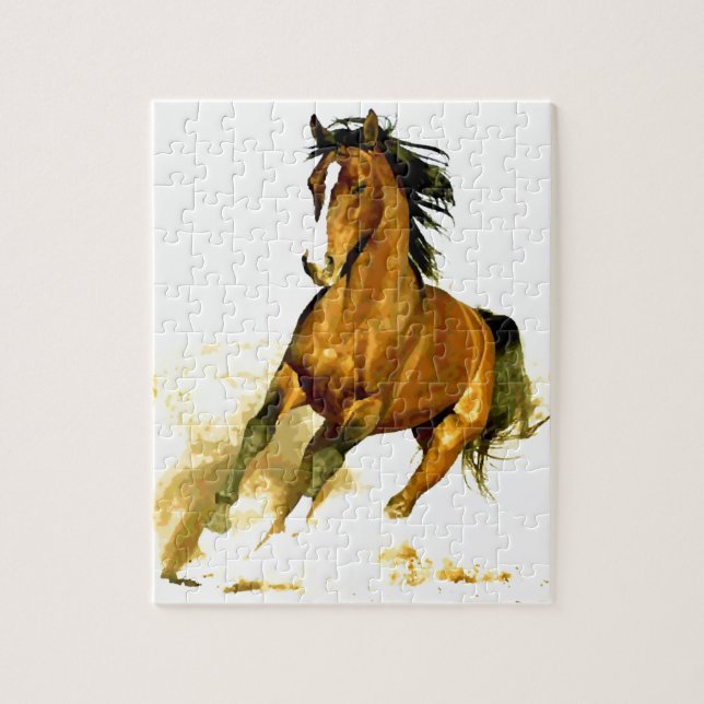 Freedom - Running Horse Jigsaw Puzzle (Vertical)