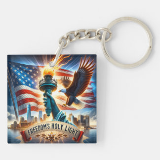 Freedom’s Holy Light Keychain – Honour and Pride