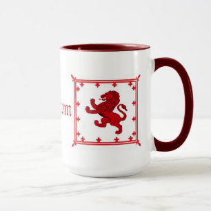 Freedom, Scotland Rampant lion, brave forever Mug