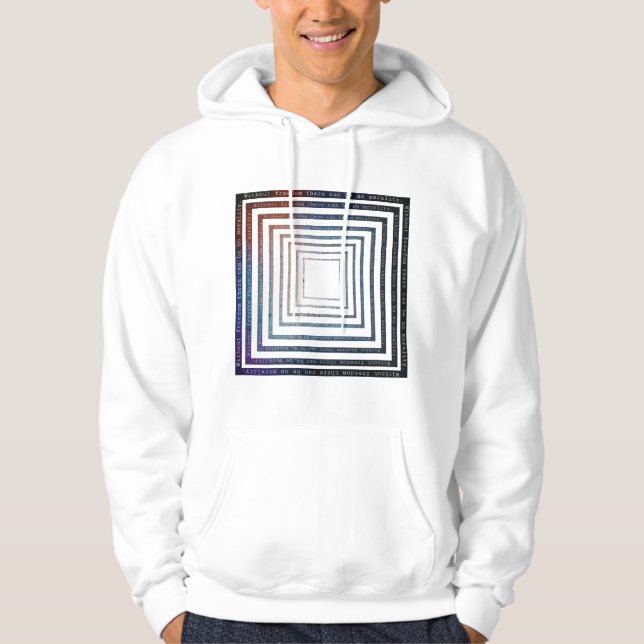  Freedom Slogan  Hoodie (Front)