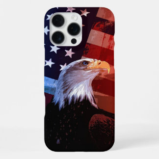 "Freedom Soars – Patriotic Eagle Edition" iPhone 16 Pro Max Case