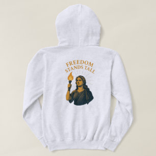 Freedom Stands Tall – A Torch for All Hoodie