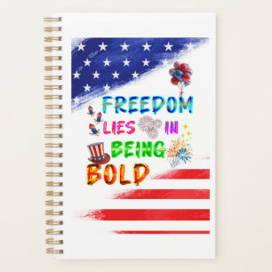 Freedom Stationery Lies In Being Bold Planner