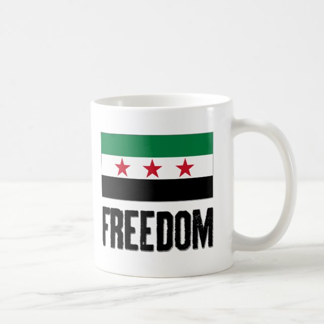 Freedom - Syria Coffee Mug (Right)