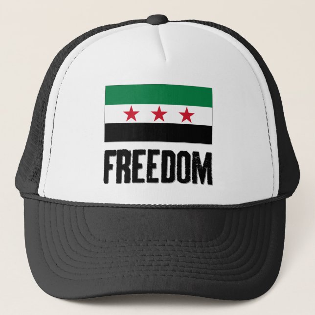Freedom - Syria Trucker Hat (Front)