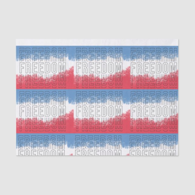 Freedom T-Shirt Tissue Paper (Front)