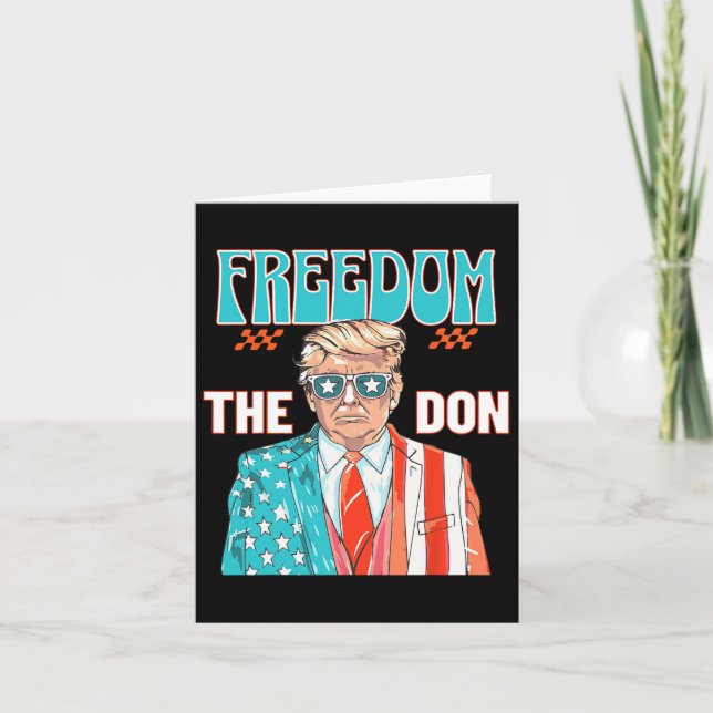 Freedom The Don  Card (Front)