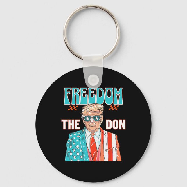 Freedom The Don  Key Ring (Front)