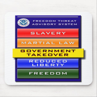 Freedom Threat Advisory Mousepad