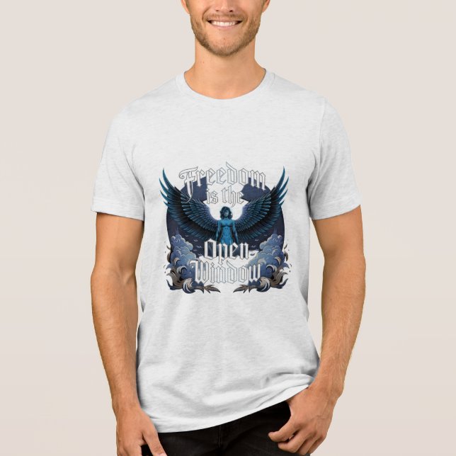 Freedom: Through the Open Sky Tri-Blend Shirt (Front)