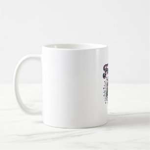 Freedom Tiger Patriotic Vintage Engraving Shirt_1 Coffee Mug