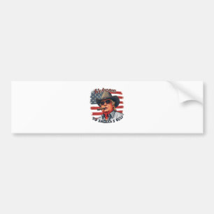 Freedom to American’s Gulf American Trump  Bumper Sticker