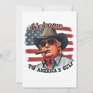 Freedom to American’s Gulf American Trump  Holiday Card