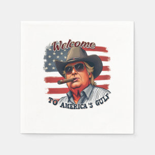 Freedom to American’s Gulf American Trump Napkin