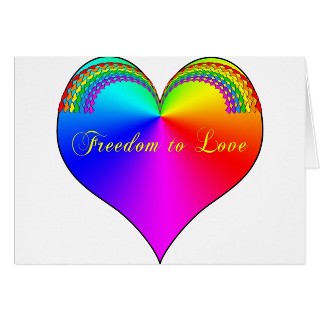 Freedom to Love LGBT (Front Horizontal)