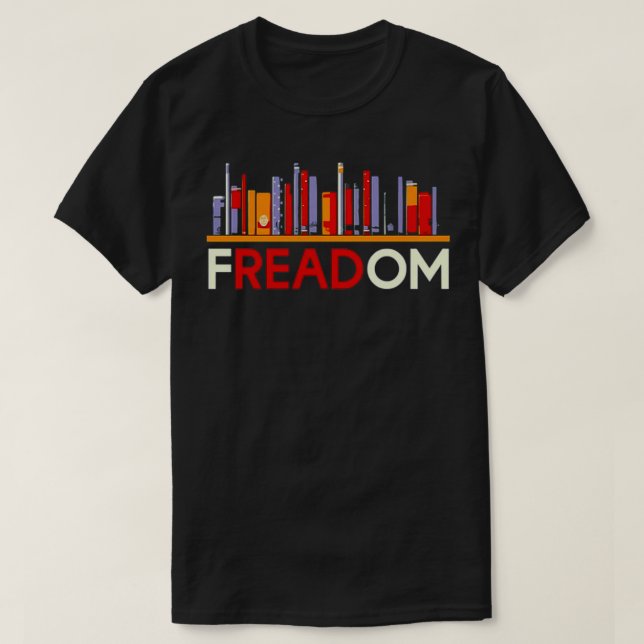 Freedom To Read T-Shirt (Design Front)