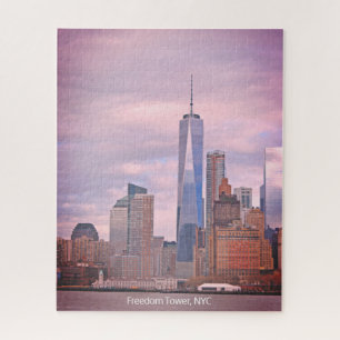 Freedom Tower Manhattan New York Cityscape Jigsaw Puzzle