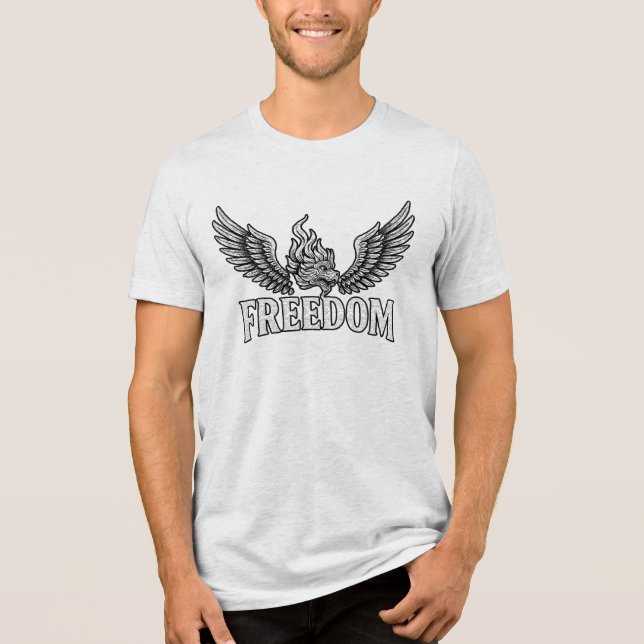 freedom Tri-Blend shirt (Front)