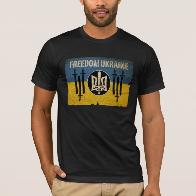Freedom Ukraine T-Shirt (Front)