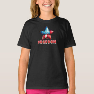 Freedom USA Star Balloon T-Shirt