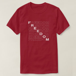 Freedom Vote For Rights Save Country USA T-Shirt