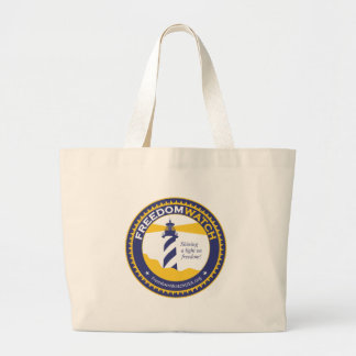 Freedom Watch Large Tote Bag