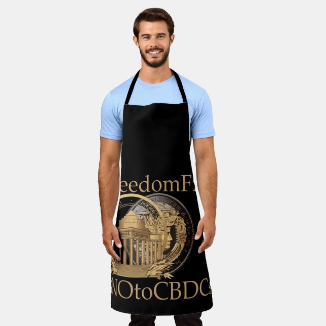 #FreedomFirst: Liberty Wallet- Embrace Freedom Apron (Worn)