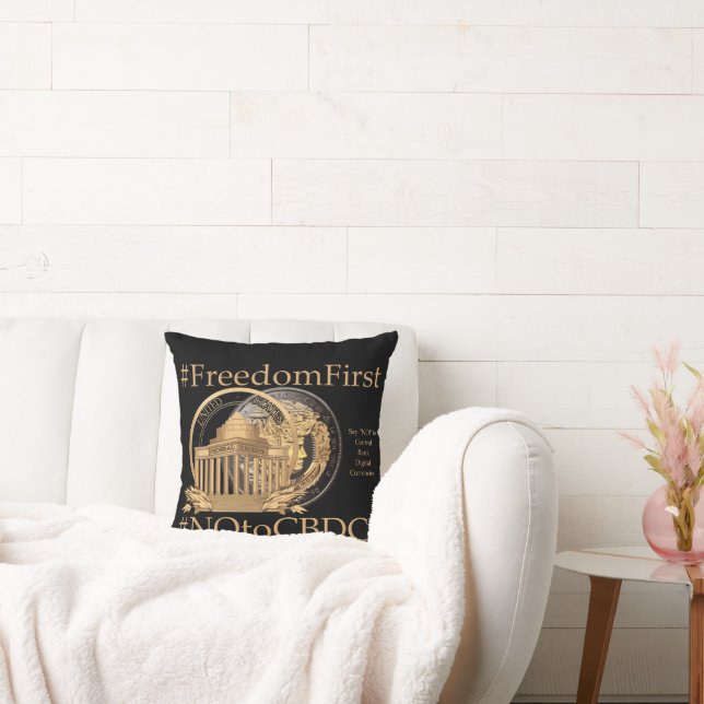 #FreedomFirst: Liberty Wallet- Embrace Freedom Cushion (Couch)