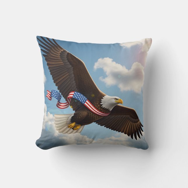 Freedom's Ascent -  Cushion (Front)