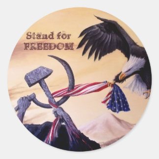 "Freedom's Battle"  sticker