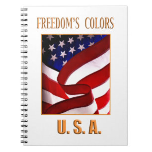 Freedom's Colours USA Notebook
