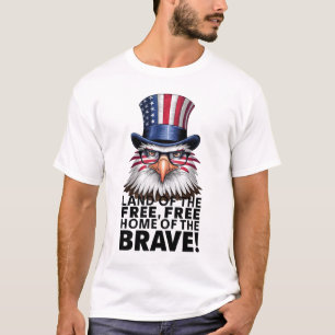 Freedom's Flight: Eagle Tribute T-Shirt" T-Shirt