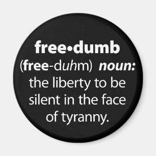 Freedumb Magnet