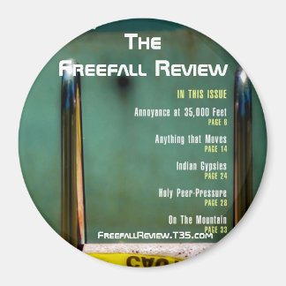 Freefall Review magnet