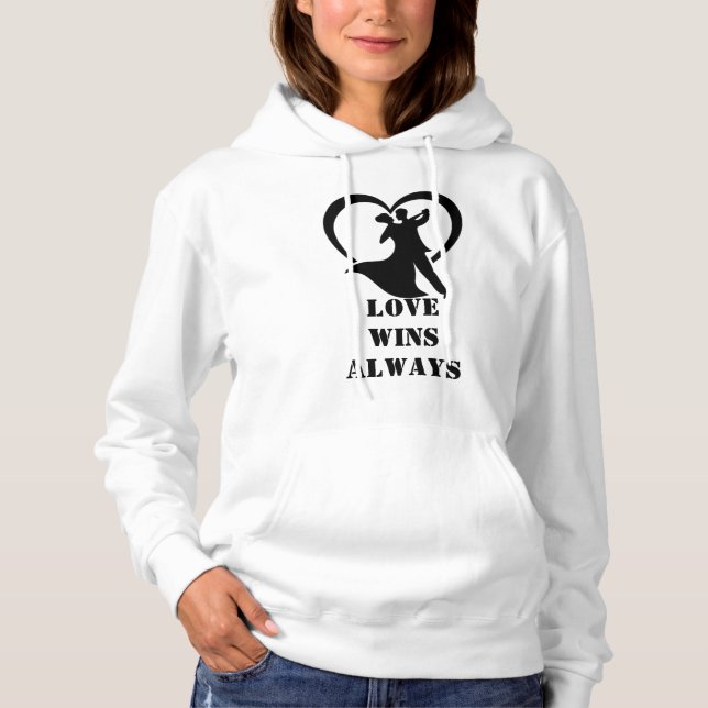 Freefit Love Wins Always Unisex Hoodie – Inspirati (Front)