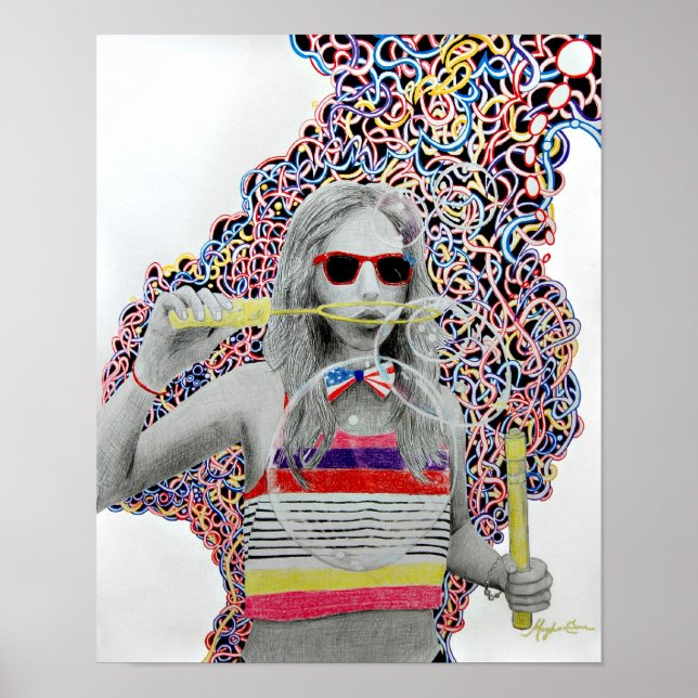 Freefloat Print by Meghan Oona Clifford (Front)