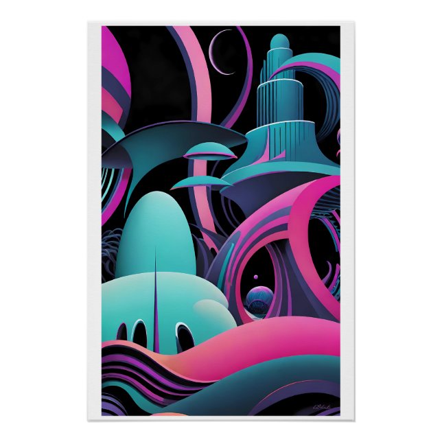 Freeflown Futurism Poster (Front)