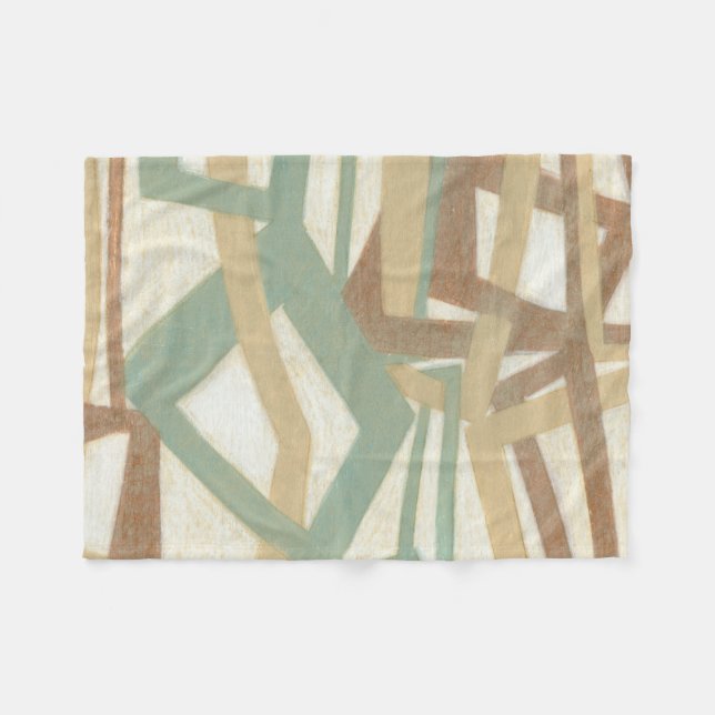 Freehand Painting by Norman Wyatt Fleece Blanket (Front (Horizontal))