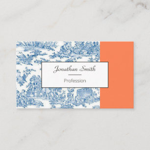 Freelance Business card Toile de Jouy