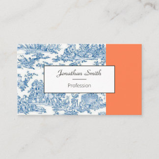 Freelance Business card | Toile de Jouy