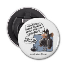 Freelance Film - Bottle Opener Magnet
