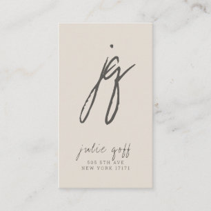 Freelance Writer, Author, Modern Professional Business Card